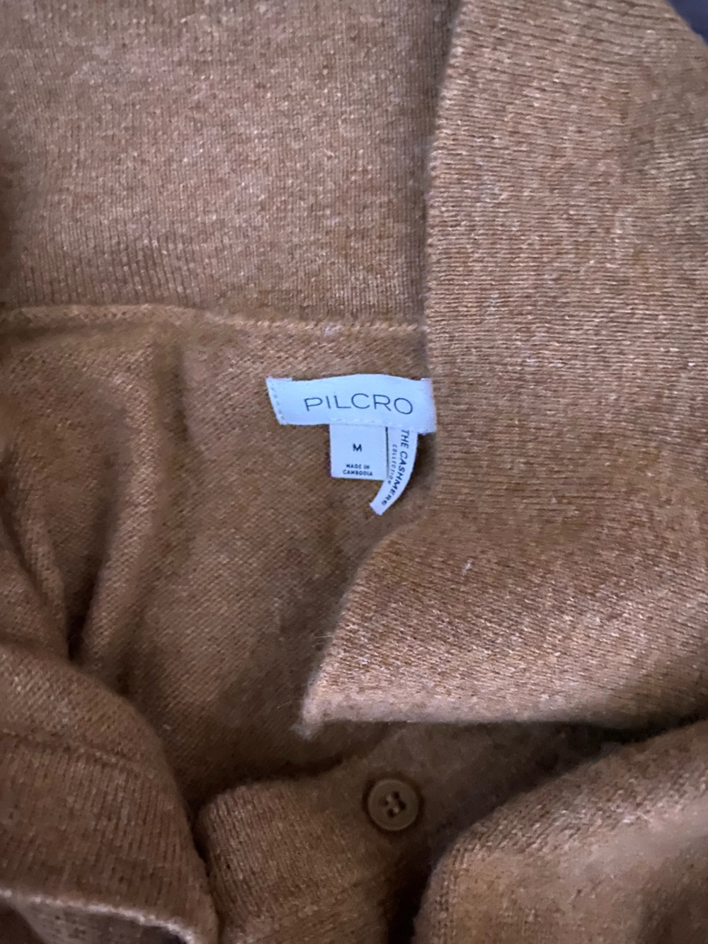 Anthropologie The Jensen Cashmere Muscle Tank by Pilcro M BROWN - Picture 5 of 5